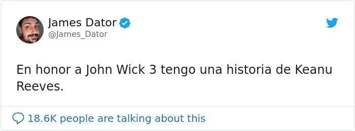 Alguien comparte cómo Keanu Reeves compró un helado solo para darle un autógrafo y la gente se enamora de él aún más