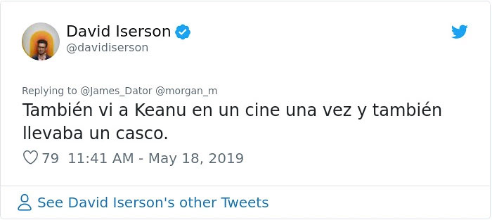 Alguien comparte cómo Keanu Reeves compró un helado solo para darle un autógrafo y la gente se enamora de él aún más