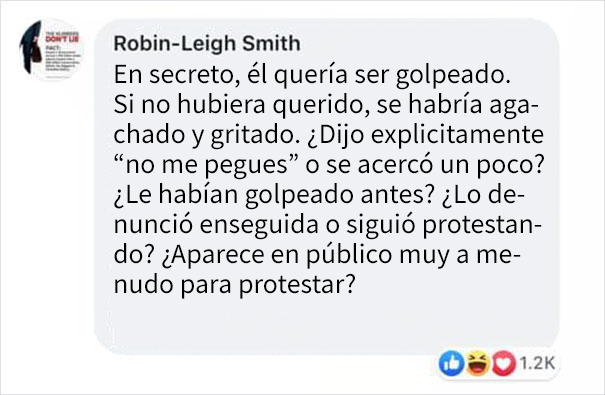 Un predicador con un cartel que decía "Mereces ser violada" fue golpeado con un bate, y los comentarios son geniales