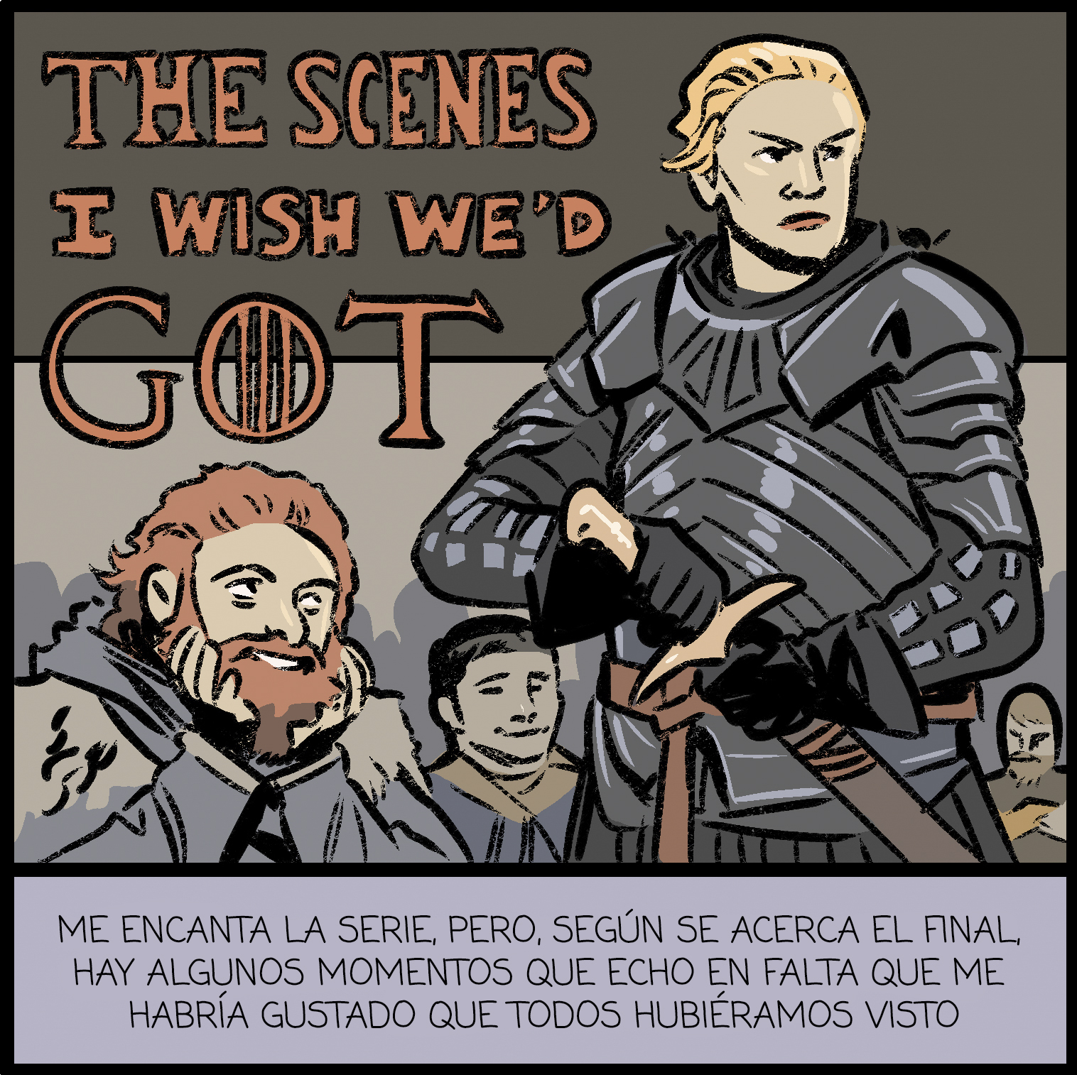 Un fan decepcionado de Juego de Tronos ilustra cómo deberían haber sido algunas escenas de la 8a temporada y estamos absolutamente de acuerdo