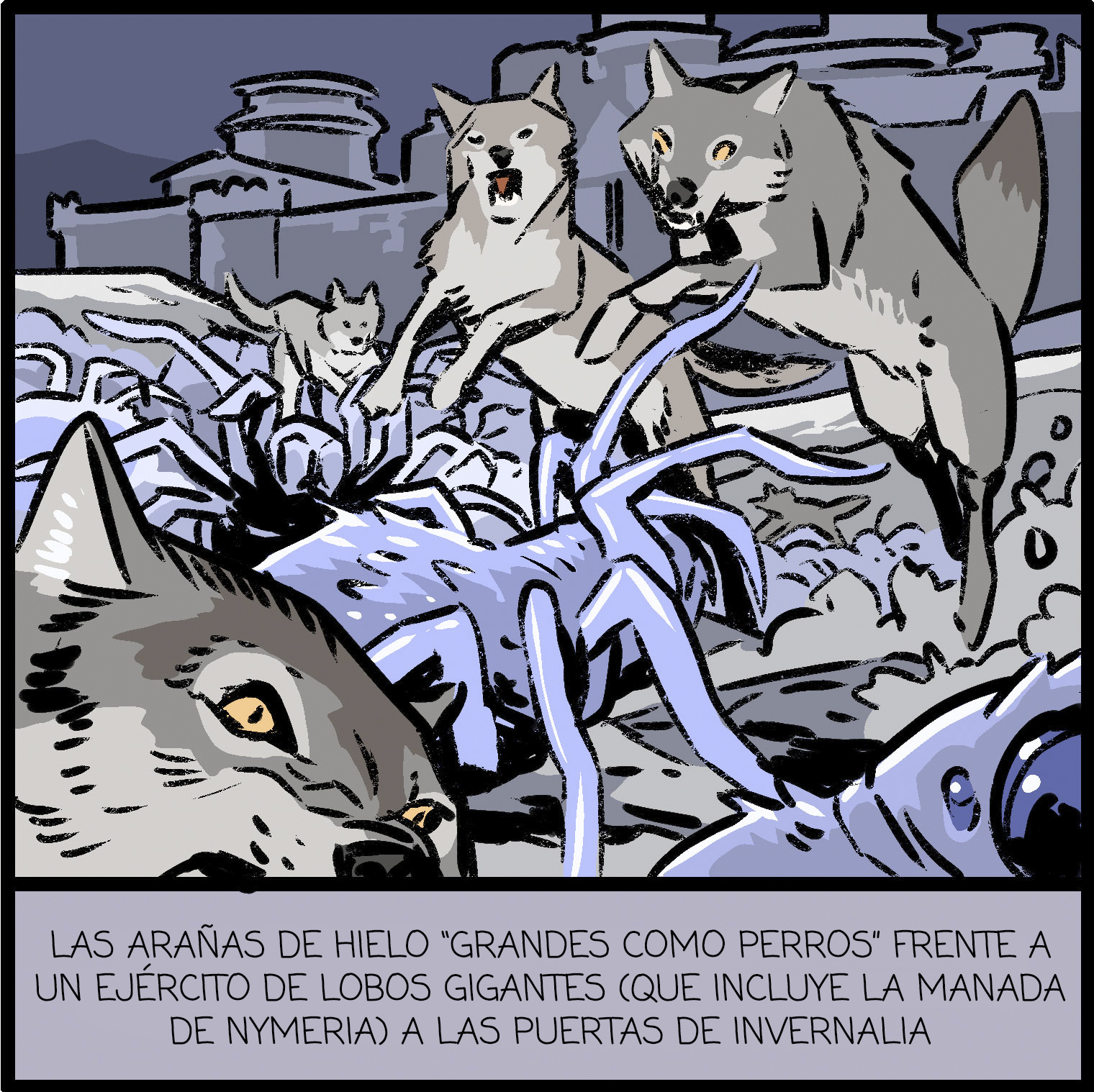 Un fan decepcionado de Juego de Tronos ilustra cómo deberían haber sido algunas escenas de la 8a temporada y estamos absolutamente de acuerdo