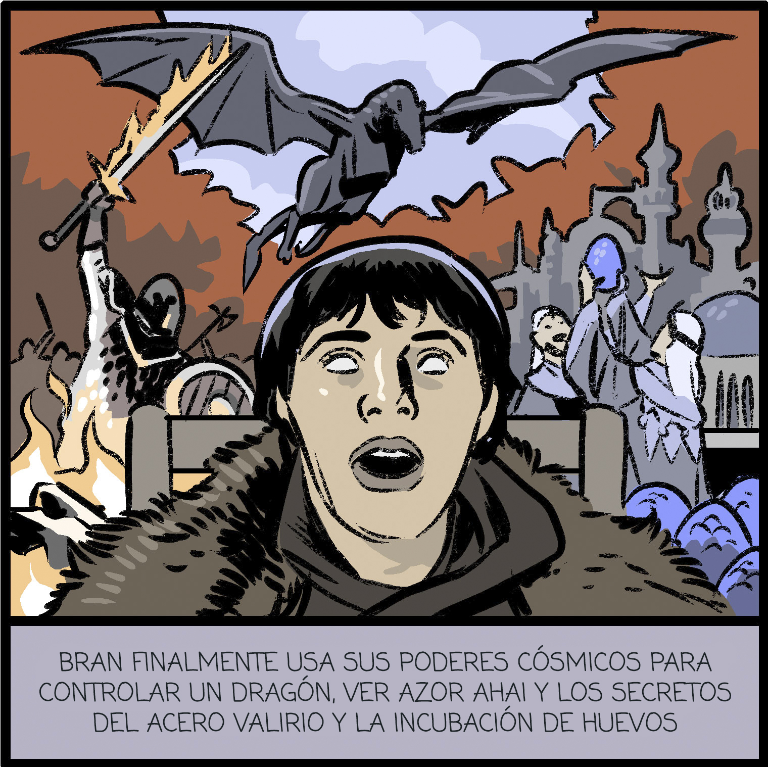 Un fan decepcionado de Juego de Tronos ilustra cómo deberían haber sido algunas escenas de la 8a temporada y estamos absolutamente de acuerdo