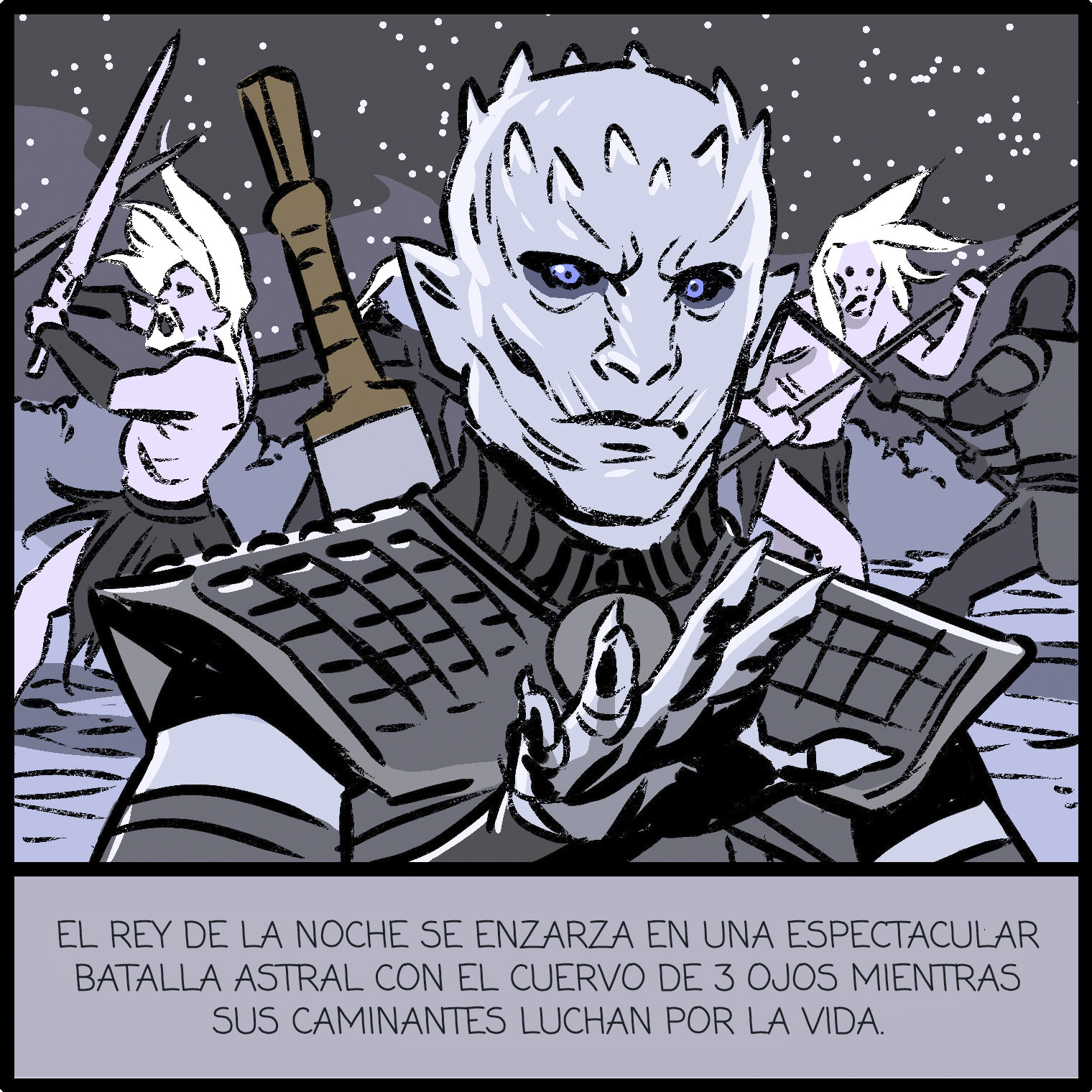 Un fan decepcionado de Juego de Tronos ilustra cómo deberían haber sido algunas escenas de la 8a temporada y estamos absolutamente de acuerdo