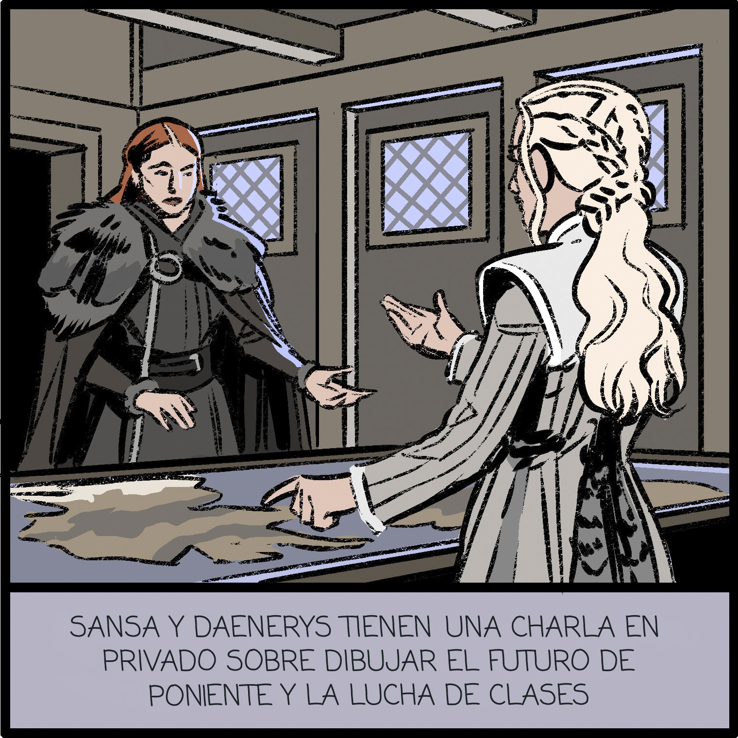 Un fan decepcionado de Juego de Tronos ilustra cómo deberían haber sido algunas escenas de la 8a temporada y estamos absolutamente de acuerdo