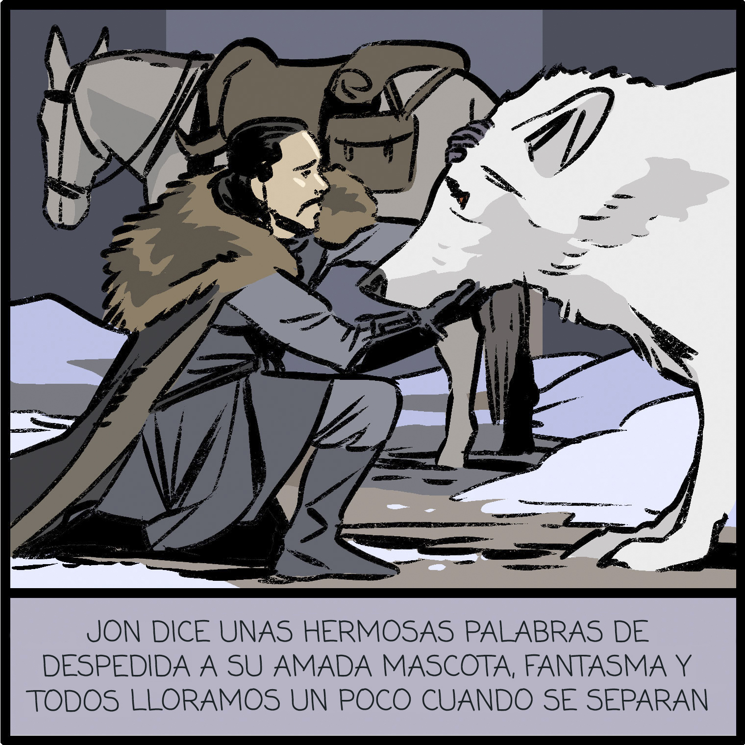 Un fan decepcionado de Juego de Tronos ilustra cómo deberían haber sido algunas escenas de la 8a temporada y estamos absolutamente de acuerdo