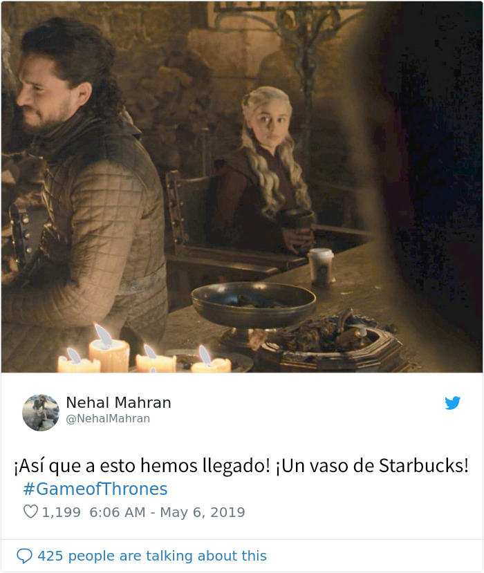 Dejan accidentalmente un vaso como los de Starbucks en una de las escenas de Juego de Tronos y la gente se vuelve loca