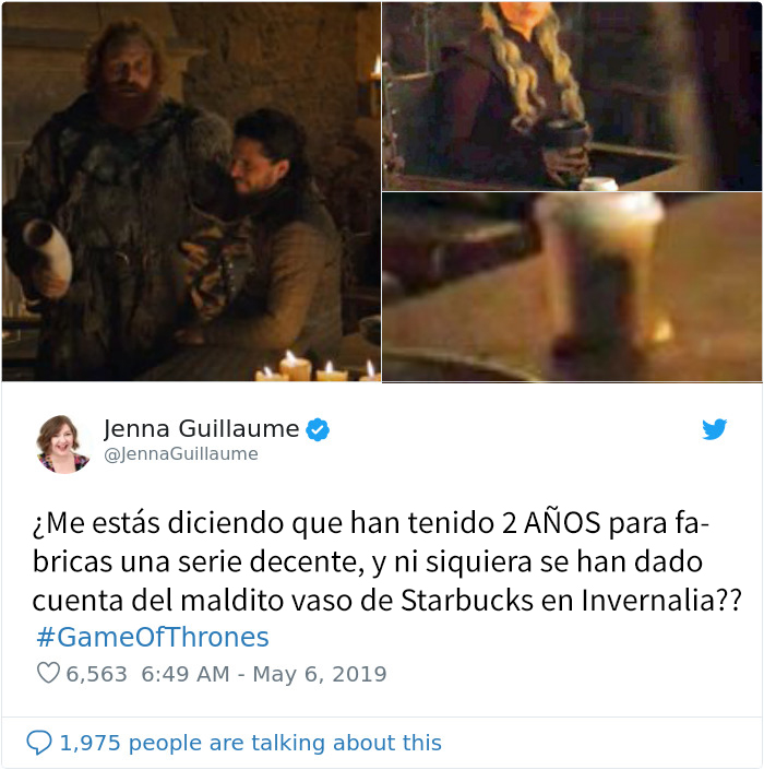 Dejan accidentalmente un vaso como los de Starbucks en una de las escenas de Juego de Tronos y la gente se vuelve loca