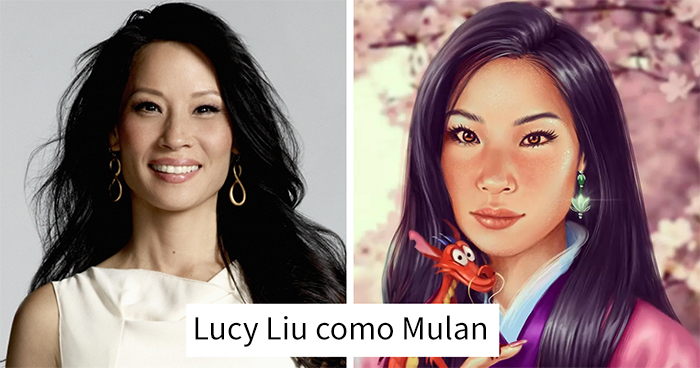 Esta artista rusa muestra qué princesas Disney serían tus famosas favoritas
