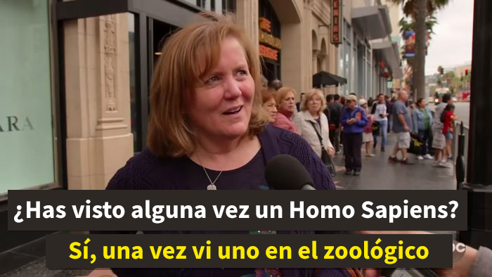 Jimmy Kimmel pregunta a la gente si deberíamos salvar al Homo Sapiens, y las respuestas muestran el nivel de estupidez