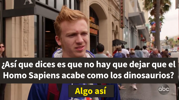 Jimmy Kimmel pregunta a la gente si deberíamos salvar al Homo Sapiens, y las respuestas muestran el nivel de estupidez