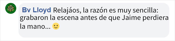 Juego de Tronos comete otro gran fallo al olvidar que Jaime no tiene mano