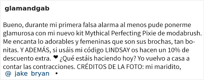 Estas madres se maquillan antes de dar a luz y no a todas les gusta esta tendencia