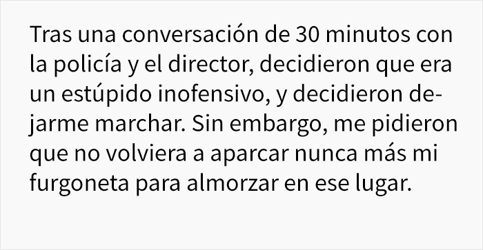 Este padre preocupado denuncia que hay un pervertido vigilando a sus hijos, y descubre que era él mismo cuando le rodean 3 coches de policía
