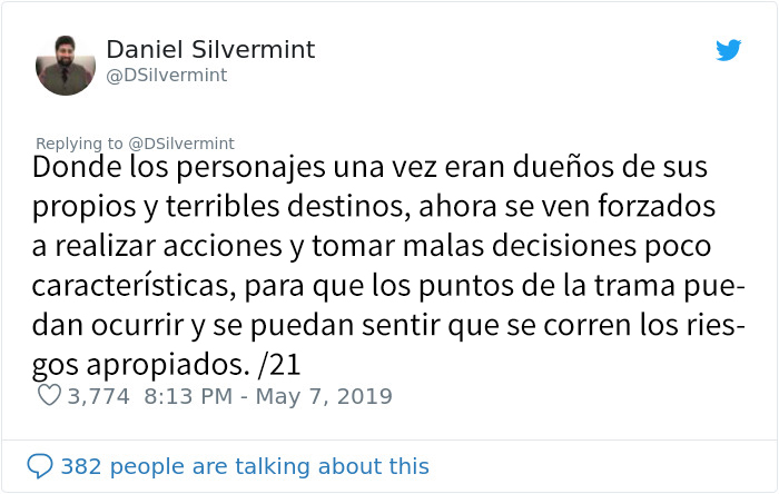 Este fan ofrece un esclarecedor razonamiento de por qué la 8ª temporada de Juego de Tronos estaba destinada a fallar (Sin spoilers)