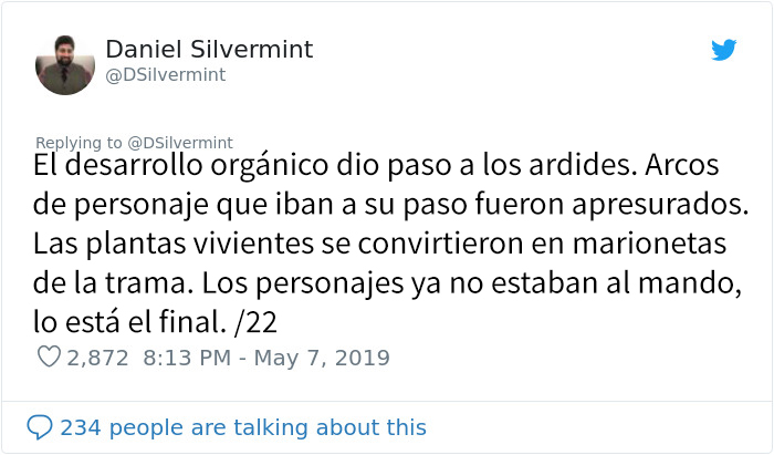 Este fan ofrece un esclarecedor razonamiento de por qué la 8ª temporada de Juego de Tronos estaba destinada a fallar (Sin spoilers)