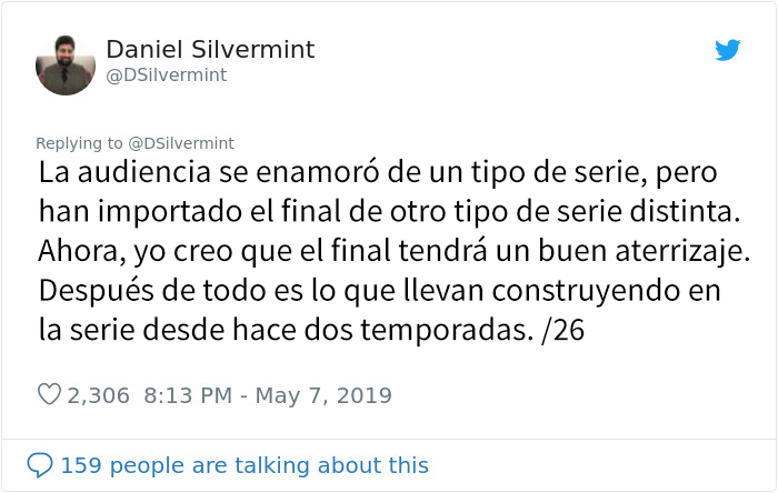 Este fan ofrece un esclarecedor razonamiento de por qué la 8ª temporada de Juego de Tronos estaba destinada a fallar (Sin spoilers)