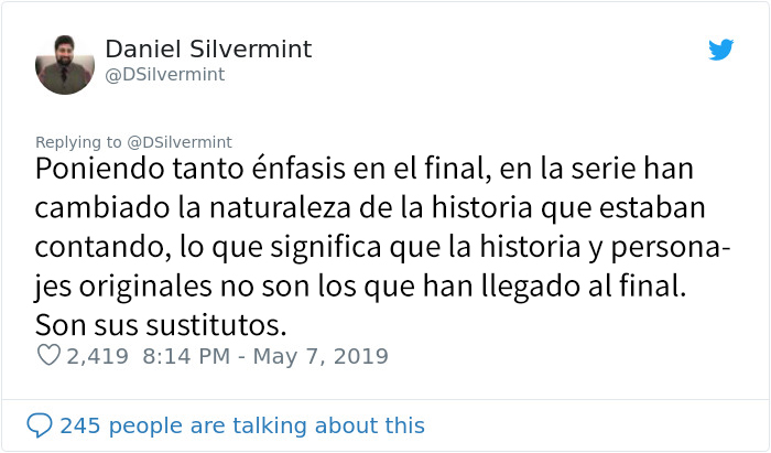 Este fan ofrece un esclarecedor razonamiento de por qué la 8ª temporada de Juego de Tronos estaba destinada a fallar (Sin spoilers)