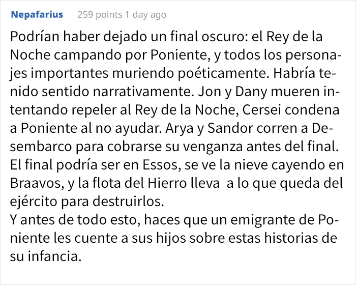 Este fan ofrece un esclarecedor razonamiento de por qué la 8ª temporada de Juego de Tronos estaba destinada a fallar (Sin spoilers)