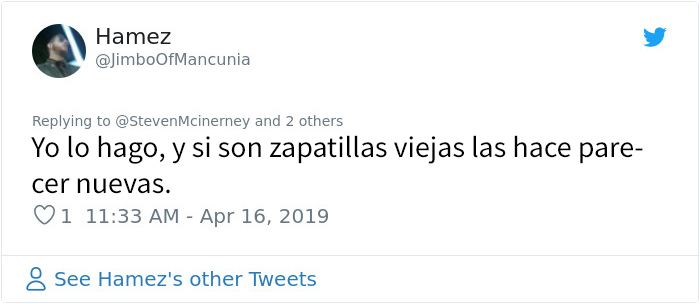 Esta mujer muestra un método para quitar arrugas de tus deportivas, y la gente comparte los resultados