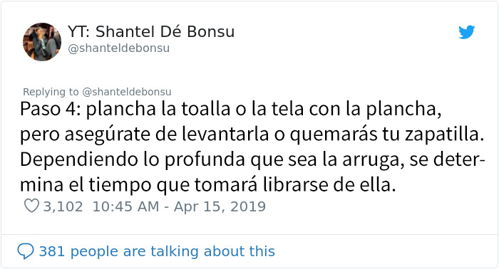 Esta mujer muestra un método para quitar arrugas de tus deportivas, y la gente comparte los resultados