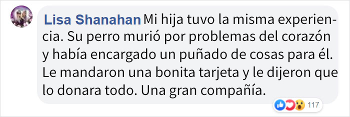 Este hombre pidió una devolución por la comida de perro después de que su perro muriera, y recibió una pintura con un mensaje