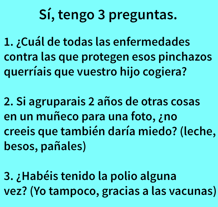 Los antivacunas creían haber derrotado a las vacunas con este meme, y en vez de eso, la gente señala todos sus errores