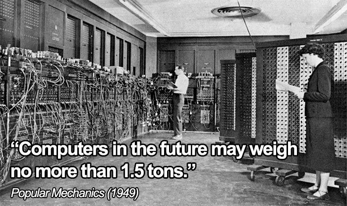 "Las Computadoras Del Futuro No Pesarán Más De 1,5 Toneladas"