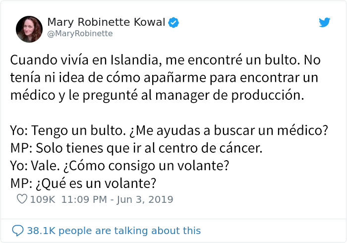 Esta mujer se encontró un bulto cuando estaba en Islandia y comparte lo genial que es su sanidad comparada con la de EEUU