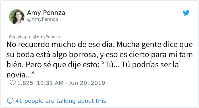 "Mi suegra se puso un vestido de novia en mi boda"