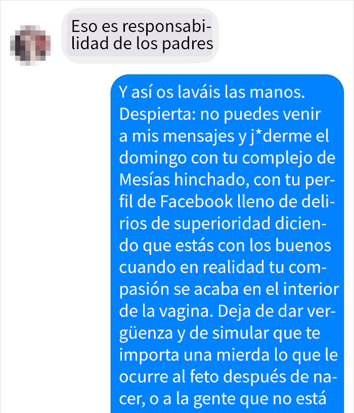 Esta persona muestra cómo responder a los antiabortistas cuando te llaman 