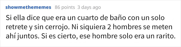Esta mujer se sintió 