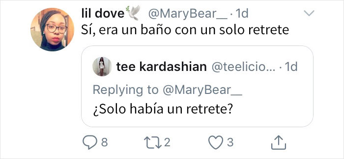 Esta mujer se sintió 