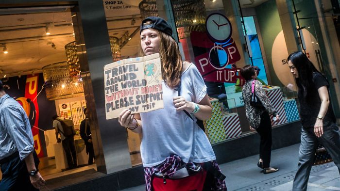 Viajo Por El Mundo Sin Dinero, Por Favor, Financia Mi Viaje (En Hong Kong)