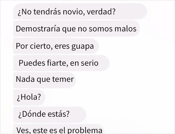 Esta mujer intenta vender su móvil, un 