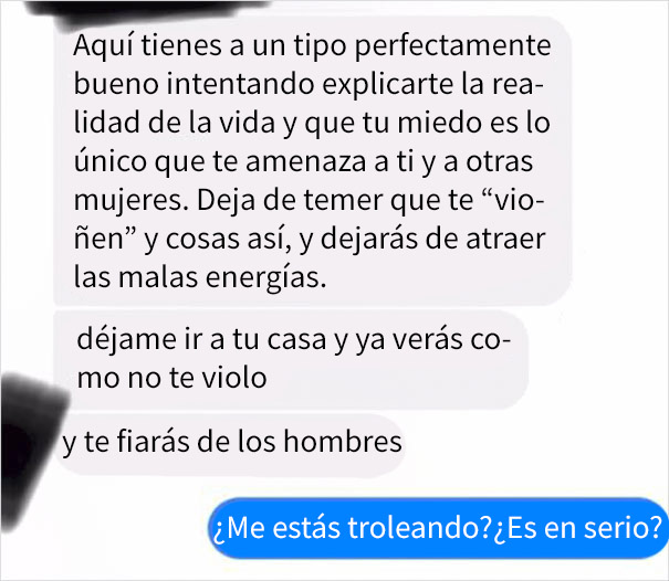 Esta mujer intenta vender su móvil, un 