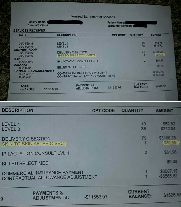 He Tenido Que Pagar 39,35$ Por Sostener A Mi Hijo Después De Nacer