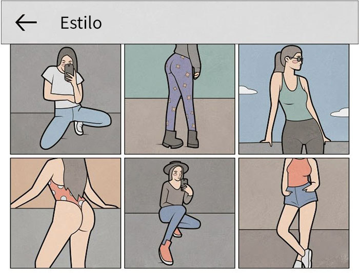 Este artista ruso resume sobre qué va Instagram (6 imágenes)
