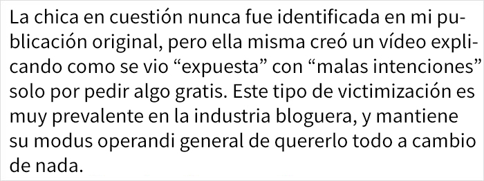 Se vuelve viral la respuesta de un hotelero enfadado al negarse a dar alojamiento gratis a una influencer