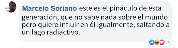 Estos influencers están enfermando tras confundir los residuos tóxicos de una mina con un bello lago azul