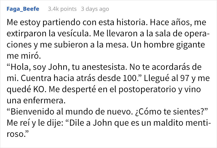 Los médicos tuvieron que retrasar la operación de este hombre porque tenían que recuperarse de las risas tras encontrar todos los dibujos que se hizo en el cuerpo