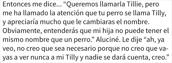 Esta embarazada exige que le cambien el nombre a un perro porque así se va a llamar su bebé, y se vuelve loca cuando la dueña se niega