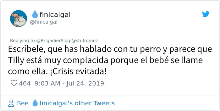 Esta embarazada exige que le cambien el nombre a un perro porque así se va a llamar su bebé, y se vuelve loca cuando la dueña se niega