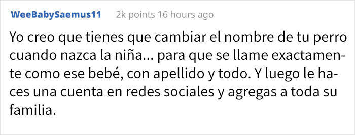 Esta embarazada exige que le cambien el nombre a un perro porque así se va a llamar su bebé, y se vuelve loca cuando la dueña se niega