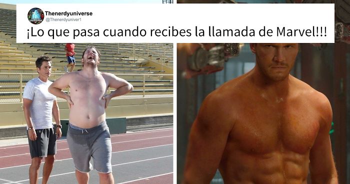 8 Actores y sus cuerpos antes y después de recibir la llamada de Marvel