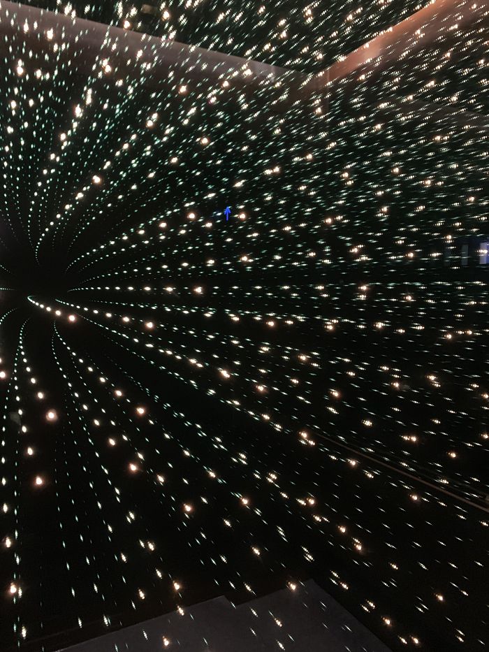 El Ascensor Del Hotel East Miami Tiene Lucecitas Y Espejos Para Que Parezca El Espacio
