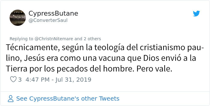 15 Respuestas de la gente ante esta mujer antivacunas que lleva una camiseta que dice "Jesús no se vacunó"