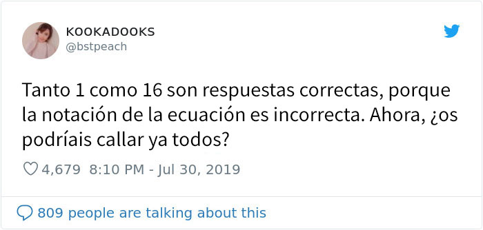 ¿Puedes resolverlo? Esta simple ecuación matemática se ha vuelto viral porque la gente no se pone de acuerdo en el resultado correcto