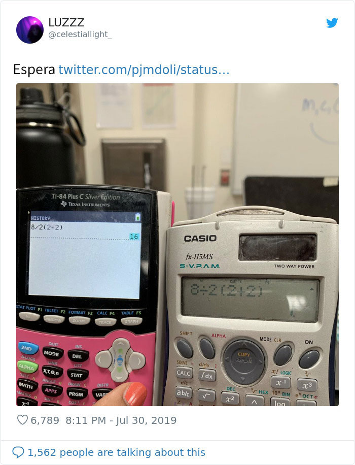 ¿Puedes resolverlo? Esta simple ecuación matemática se ha vuelto viral porque la gente no se pone de acuerdo en el resultado correcto