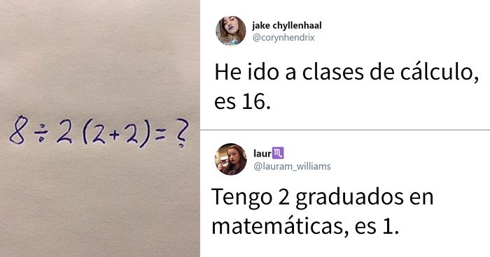 ¿Puedes resolverlo? Esta simple ecuación matemática se ha vuelto viral porque la gente no se pone de acuerdo en el resultado correcto