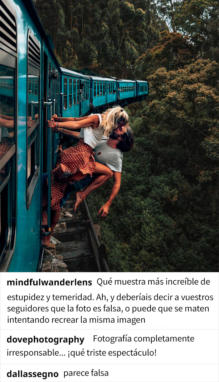 Foto Peligrosa En Un Tren De Sri Lanka